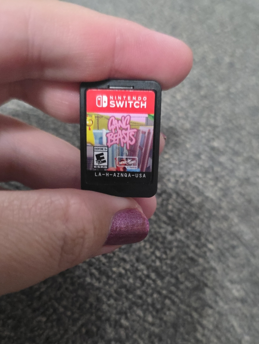 Gang Beasts Nintendo Switch Game Card